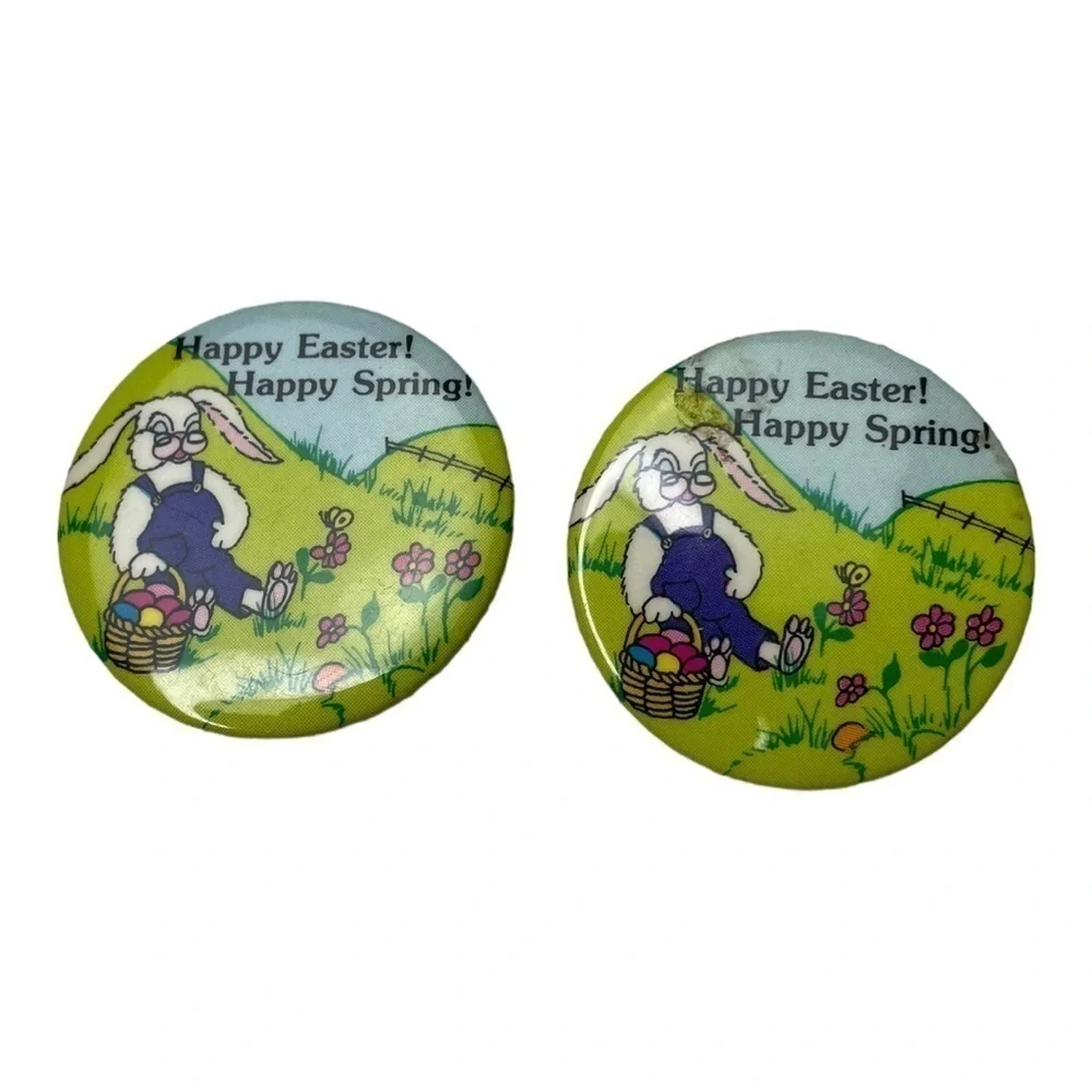 Vintage 6 Holiday Round Pins